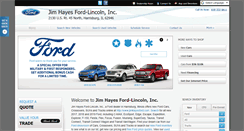 Desktop Screenshot of jimhayesford.com